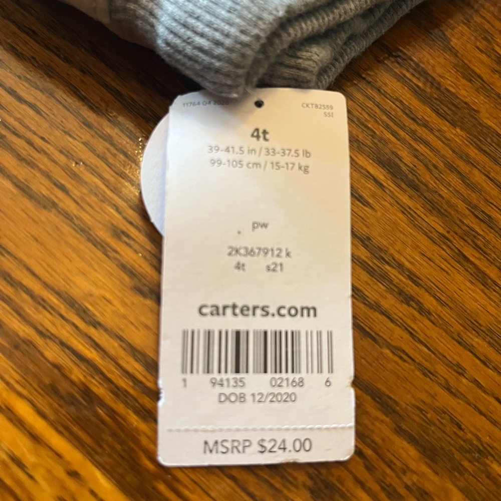 Carter's Tan Cargo Shorts for Kids - Picture 2 of 3